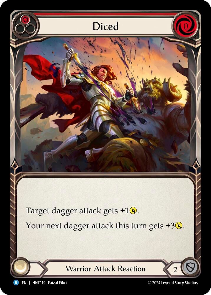 HNT119 Diced (Red)