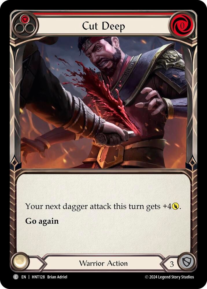 HNT128 Cut Deep (Red)