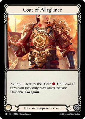 HNT148 Coat of Allegiance