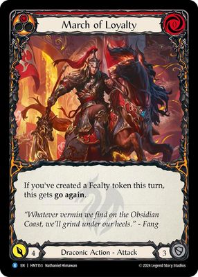 HNT153 March of Loyalty (Red)