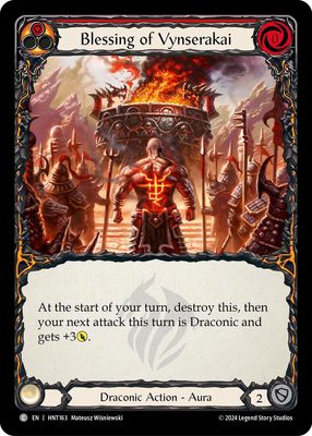 HNT163 Blessing of Vynserakai (Red)