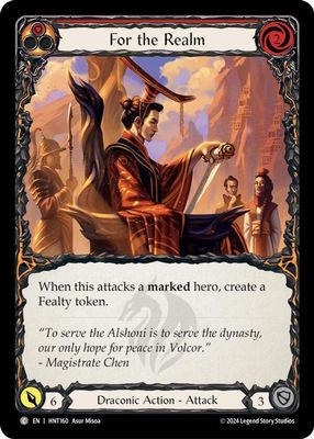 HNT160 For the Realm (Red)