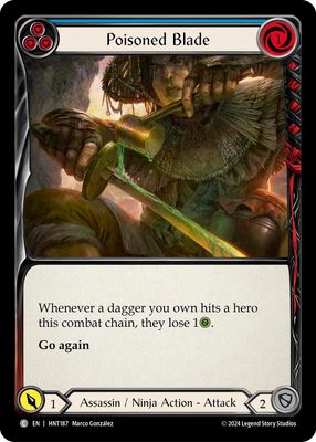 HNT187 Poisoned Blade (Blue)