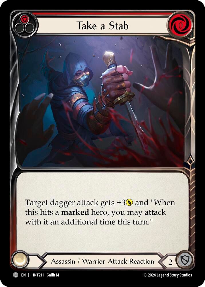 HNT211 Take a Stab (Red)