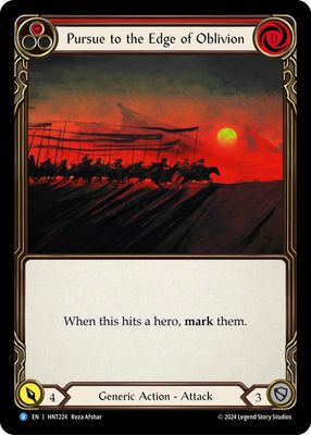 HNT224 Pursue to the Edge of Oblivion (Red)