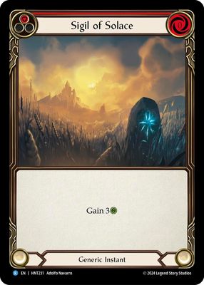 HNT231 Sigil of Solace (Red)