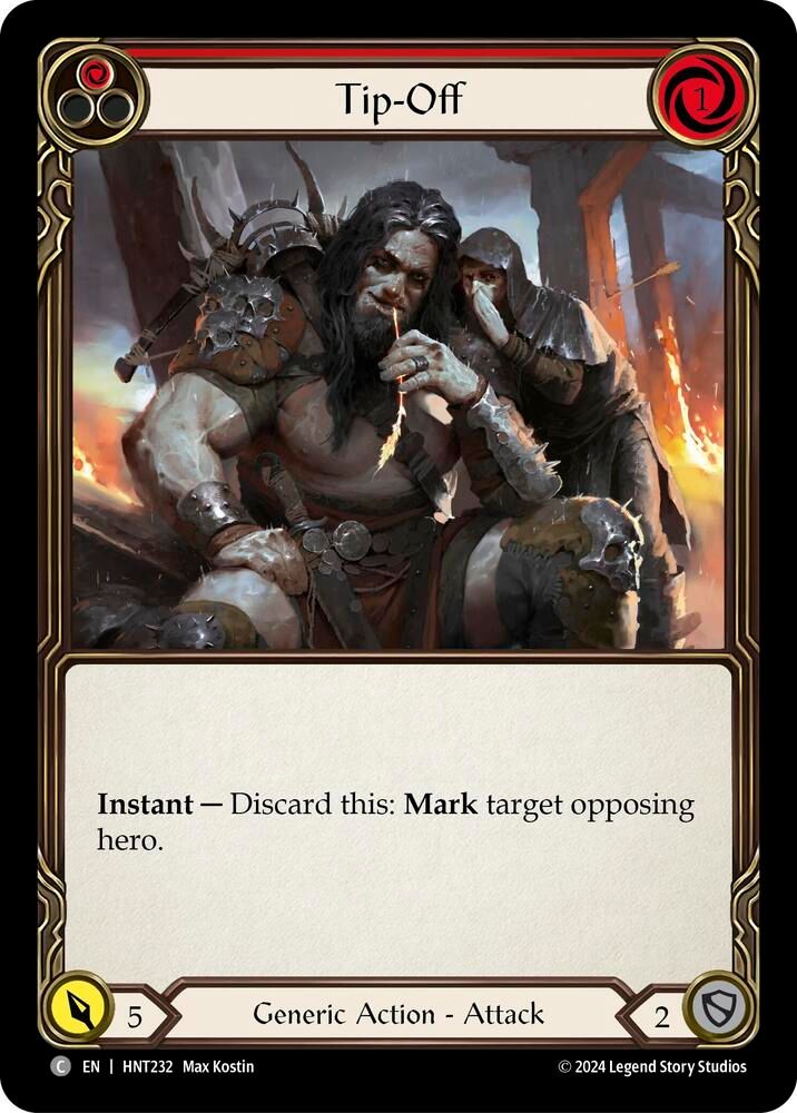 HNT232 Tip-Off (Red)