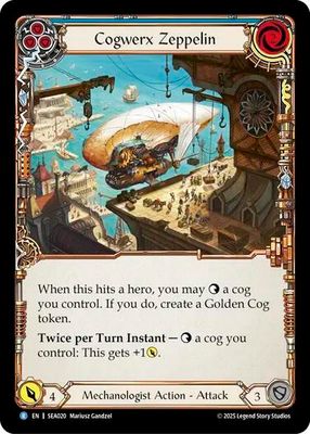 SEA020 Cogwerx Zeppelin (Blue)