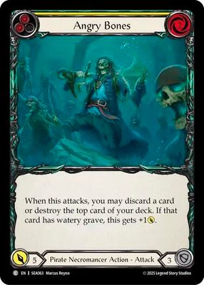 SEA063 Angry Bones (Yellow)