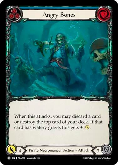 SEA064 Angry Bones (Blue)