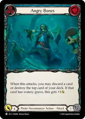 SEA064 Angry Bones (Blue)