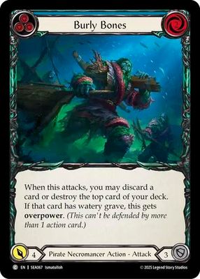 SEA067 Burly Bones (Blue)