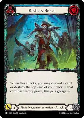 SEA073 Restless Bones (Blue)