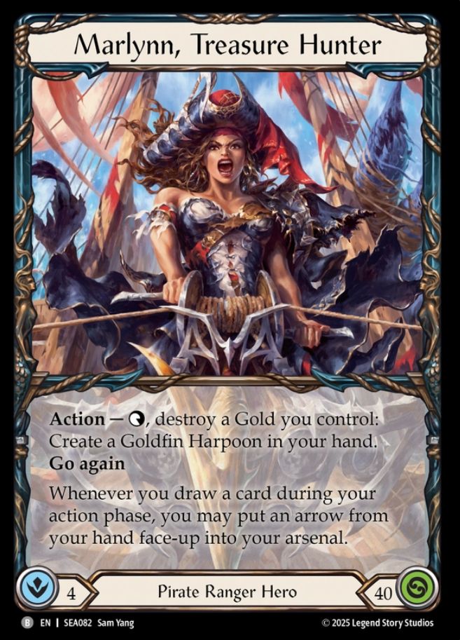 SEA082//SEA083 Marlynn,Treasure Hunter//Marlynn