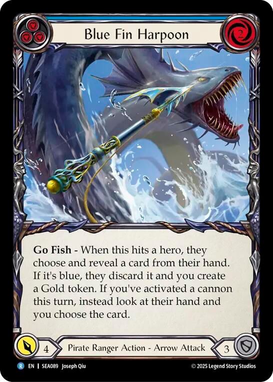 SEA089 Blue Fin Harpoon