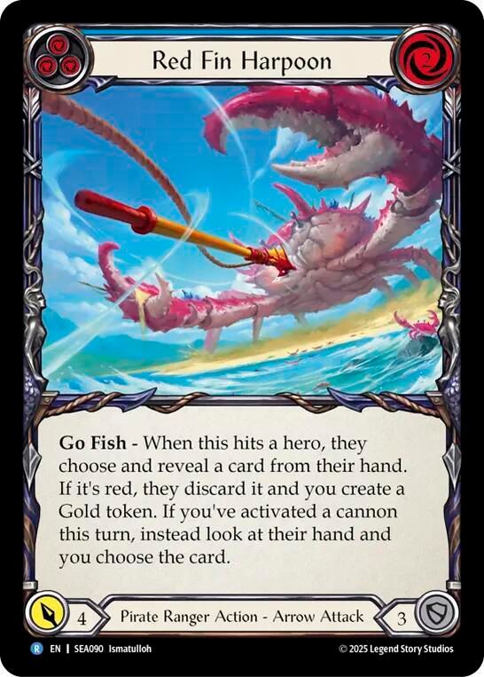 SEA090 Red Fin Harpoon