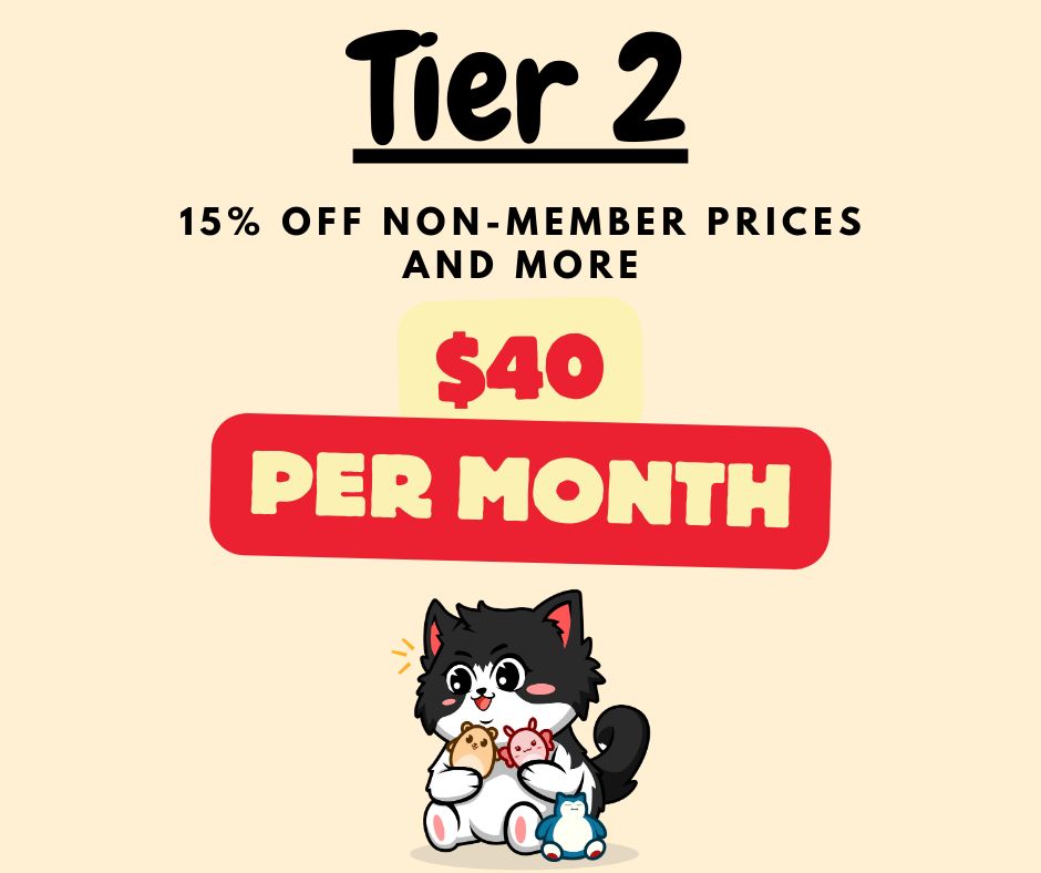 Tier 2 Membership ($40/month)