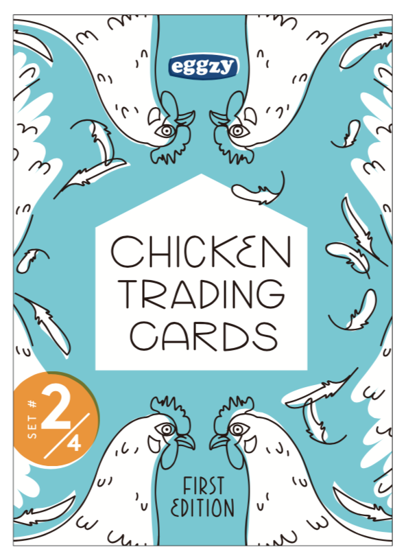 Chicken Trading Cards - Pack 2, 1st Edition