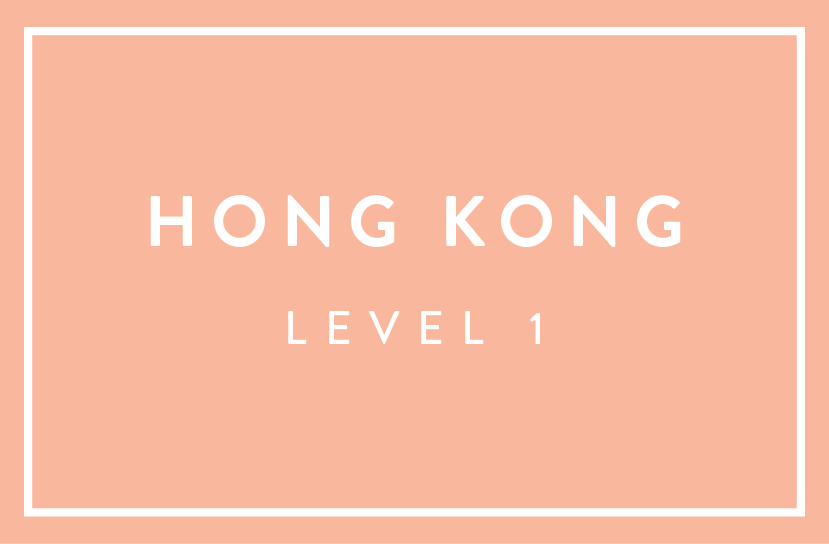 Level 1 Workshop - Hong Kong