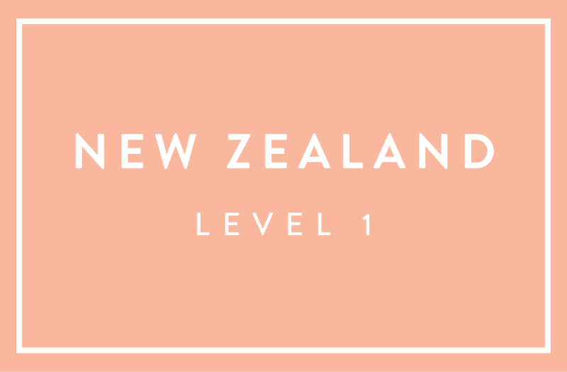 Level 1 Workshop - New Zealand