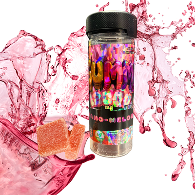 12000mg Vegan Gummy Jar - Nano Melon (Indica)