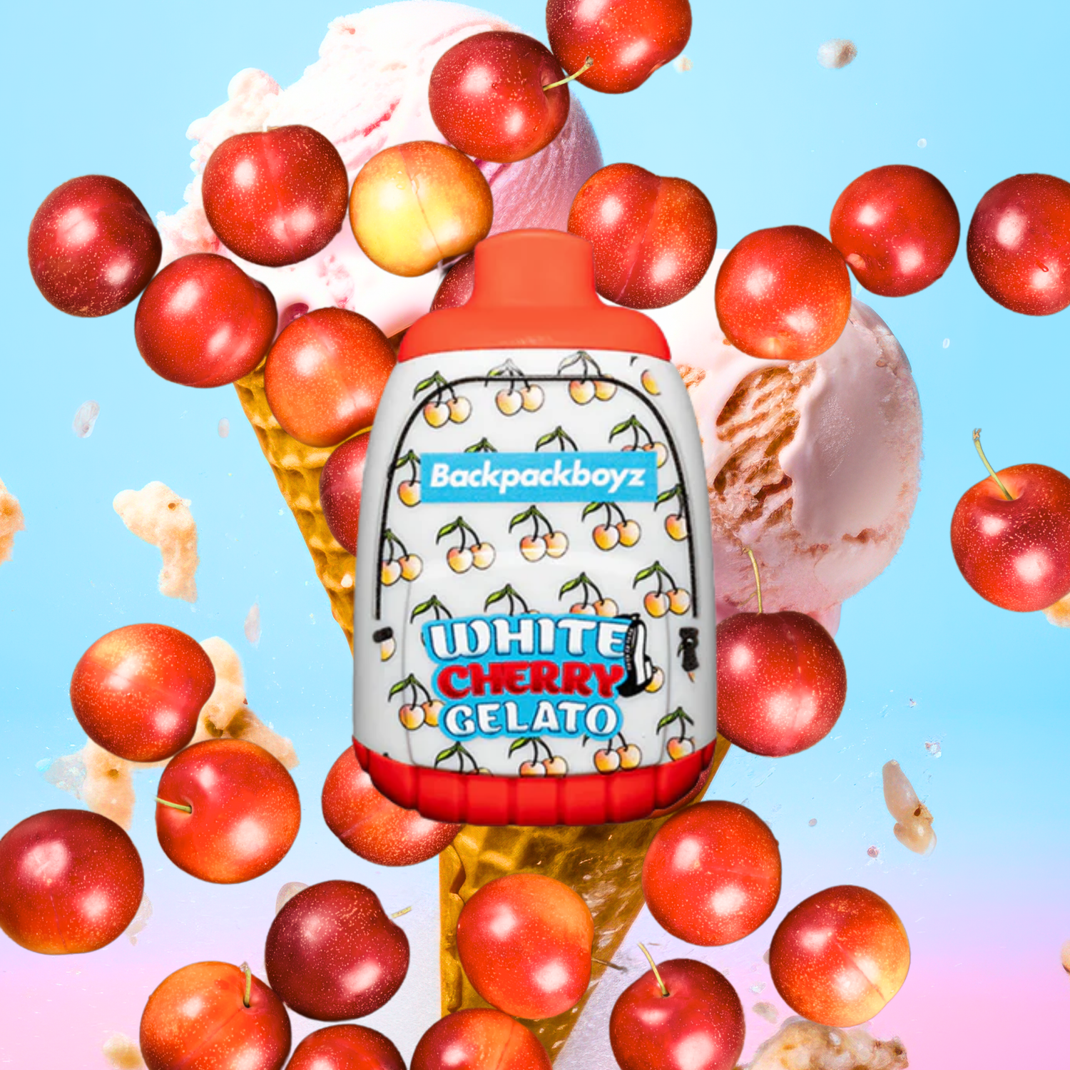 2000mg Backpackboyz - White Cherry Gelato (Hybrid)