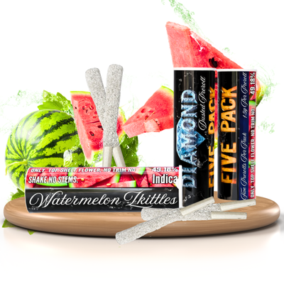 Stardust Diamond Prerolls - Watermelon Zkittles (Indica) Five Pack