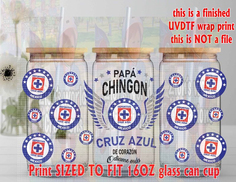 PAPA CHINGON CRUZ AZUL (EXCLUSIVE)