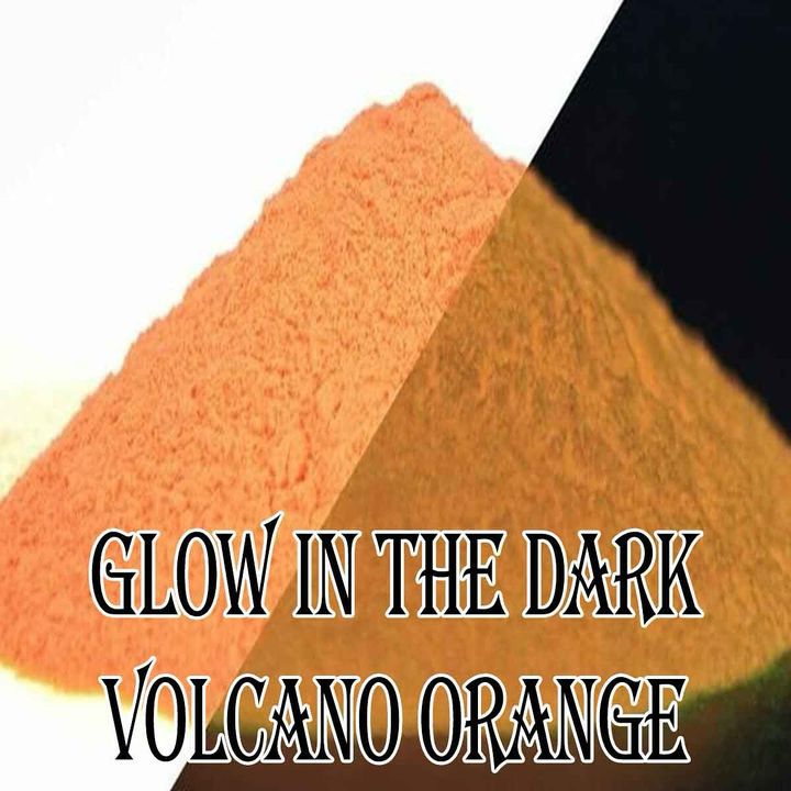 GLOW IN THE DARK VOLCANO ORANGE