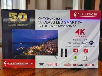 Televisor 50&quot; Challenger 4K UHD Frameless 
