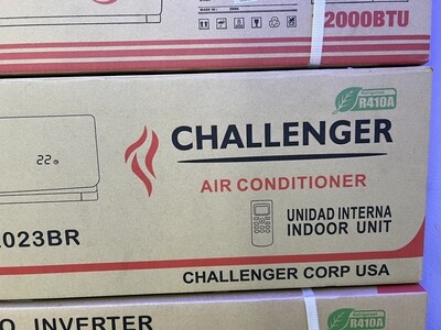 Aire acondicionado tipo Split 12000 BTU (1 tonelada) Challenger