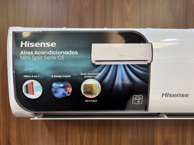 Aire acondicionado tipo Split 12000 BTU (1 tonelada) Hisense