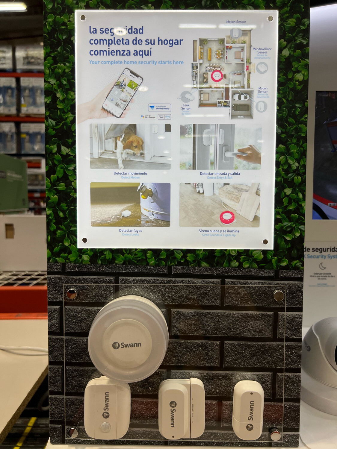 Kit de Alerta Smart para uso doméstico marca Swann