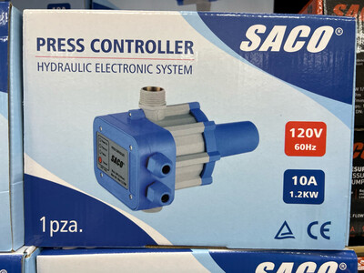 Controlador de presión de agua (presurizador)