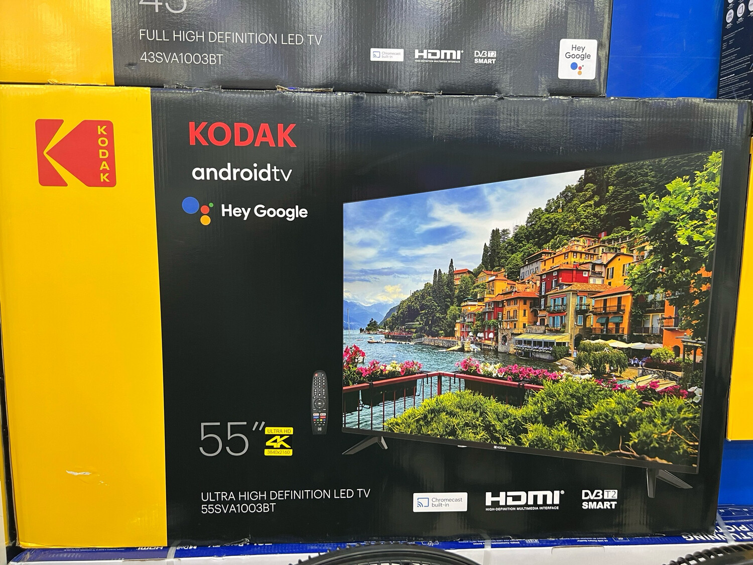 Televisor 55” Kodak 4K UHD