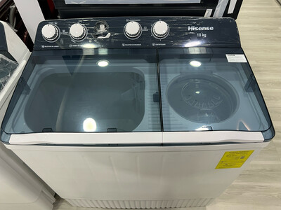 Lavadora semiautomática Hisense 18 kg