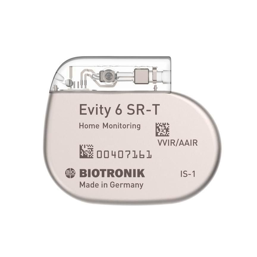 Marcapasos BIOTRONIK UNICAMERAL modelo EVITY 6 SR-T