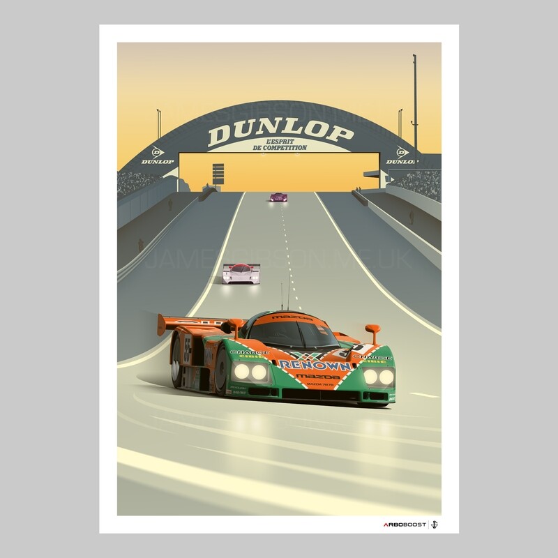 Mazda 787B - Le Mans Winner, 1991 - Arboboost