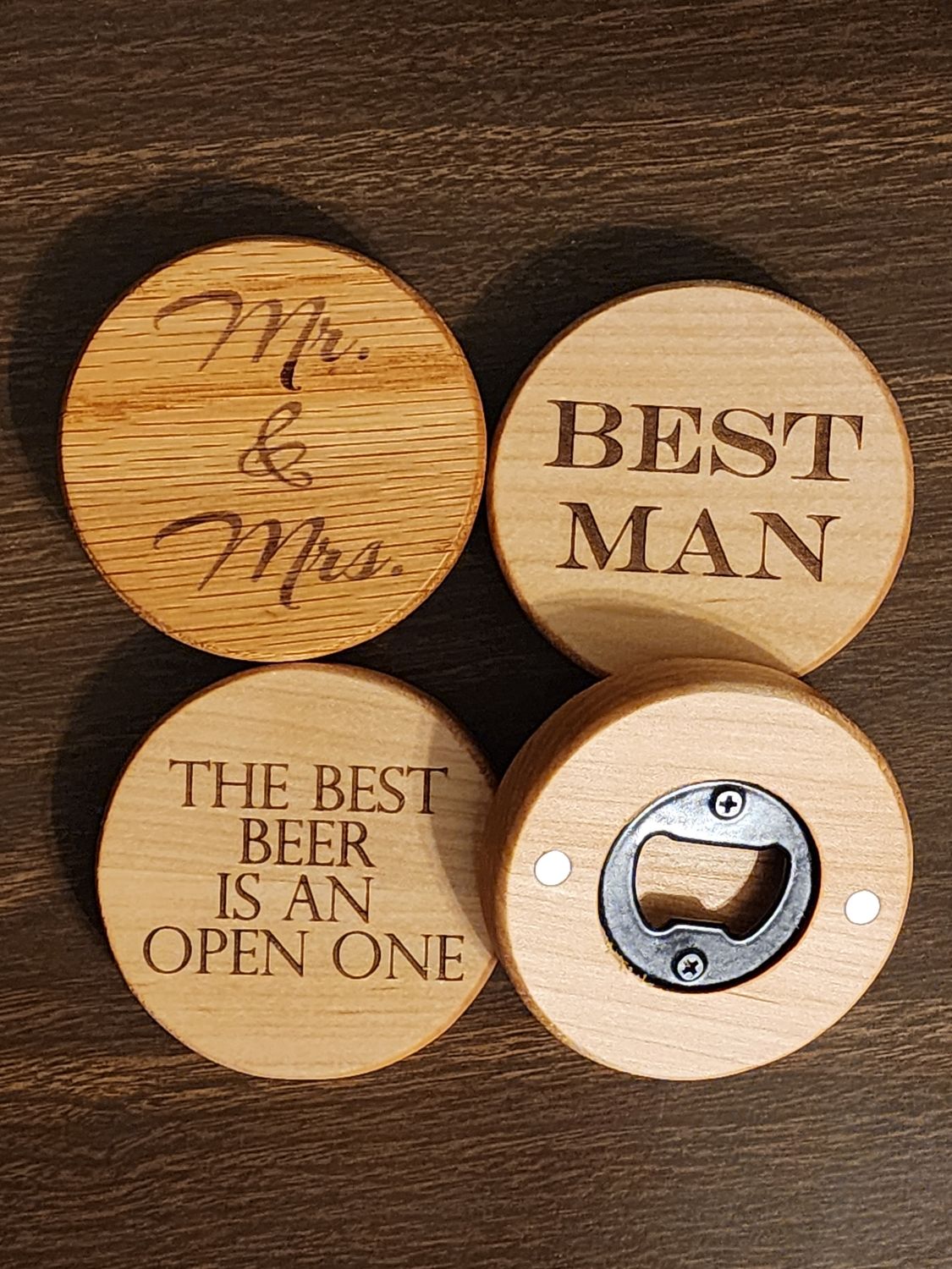 Maple Blank Bottle Openers- Unfinished