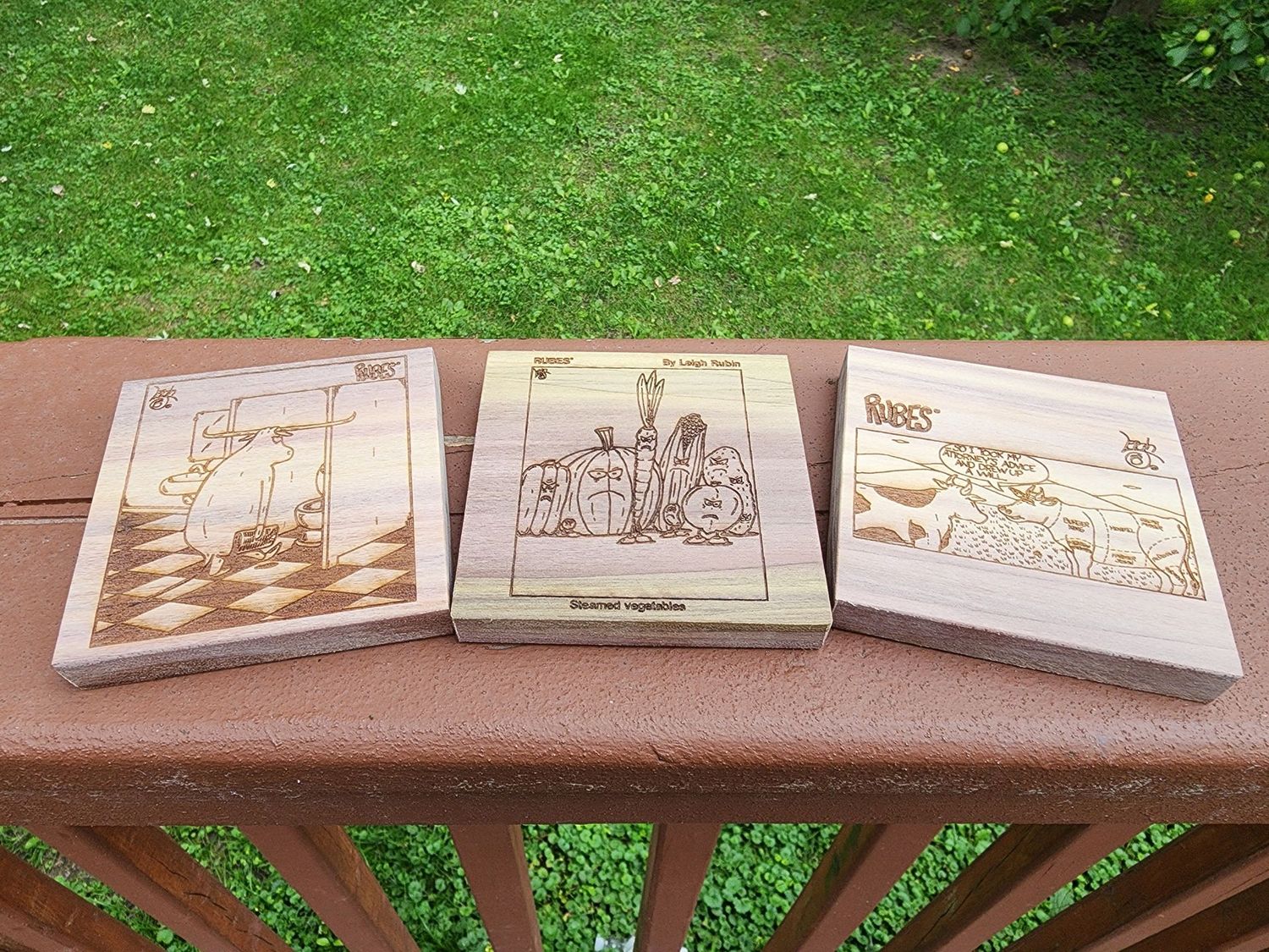 Rubes Cartoons Coasters