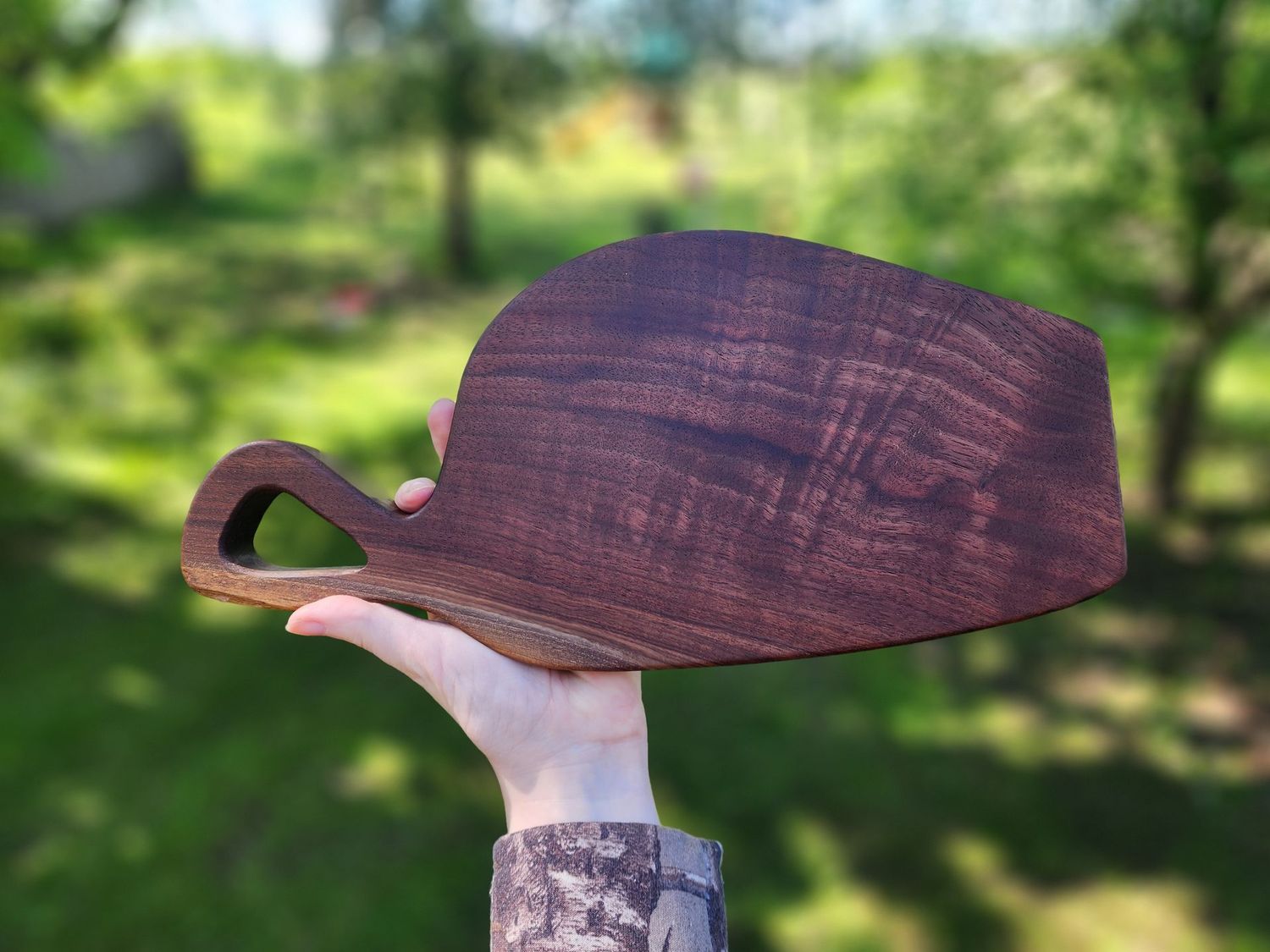 Unique Walnut Charcuterie Board