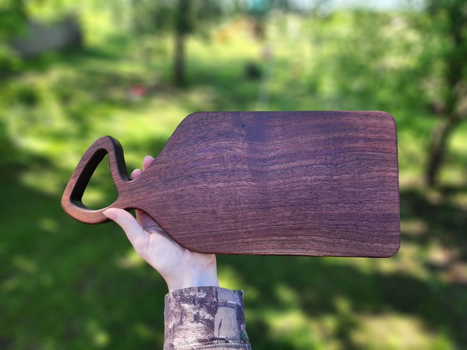 Rectangular Walnut Charcuterie Board
