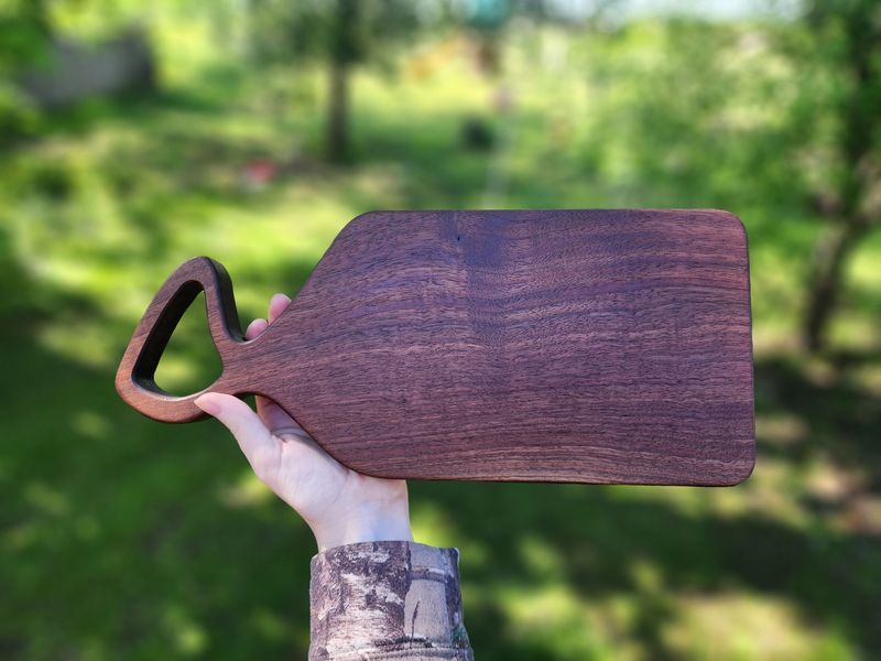Rectangular Walnut Charcuterie Board