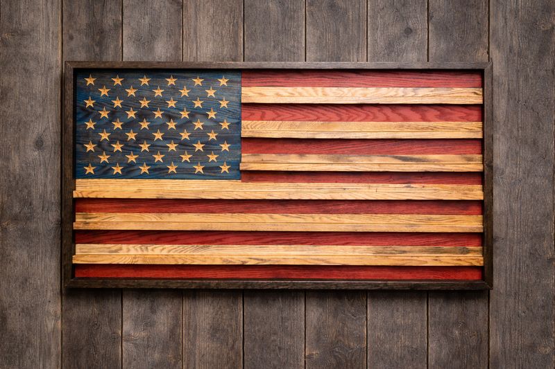 Flag Coin Rack
