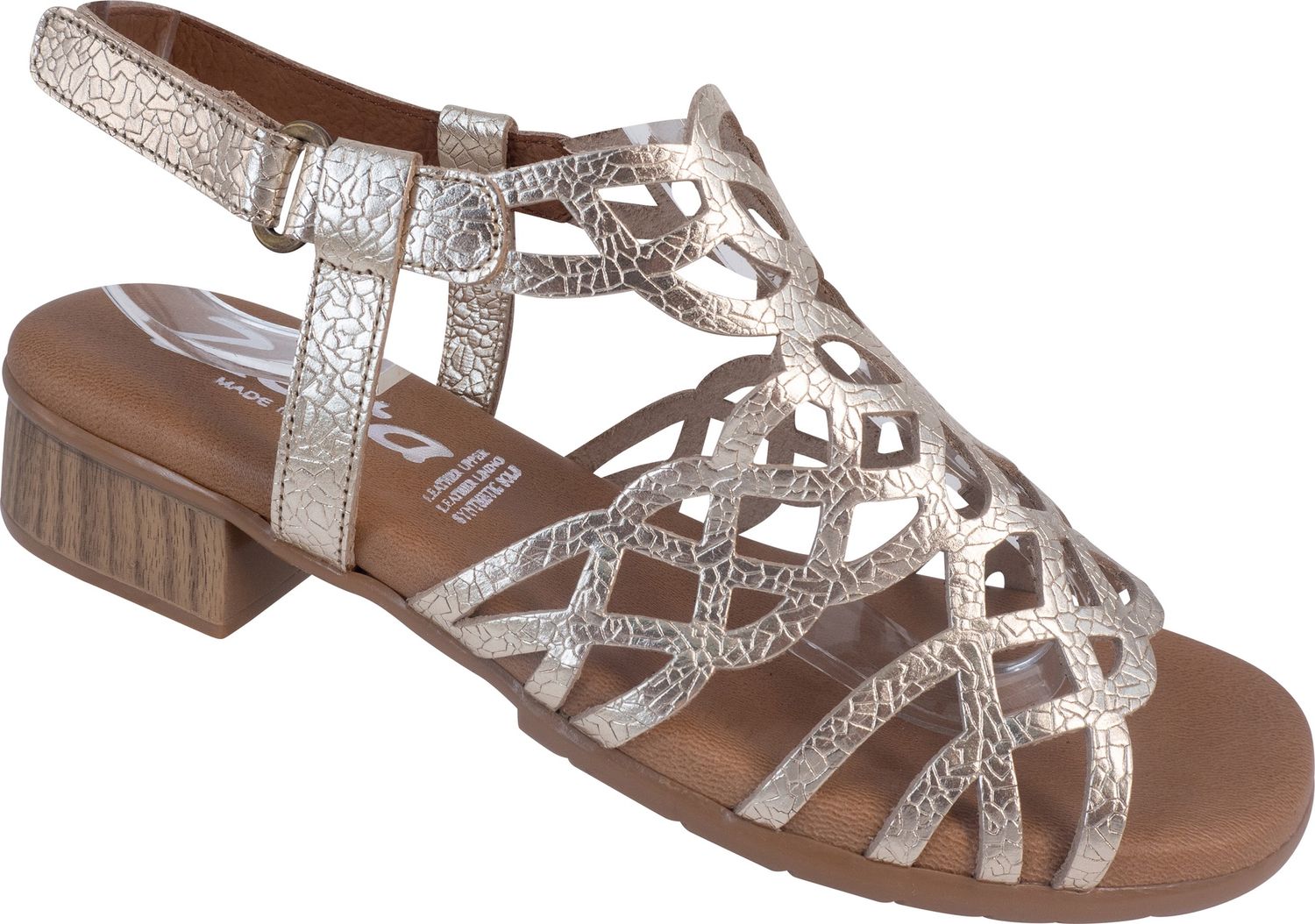 Zeta - Hilite, Colour: Ceres Laminado Champan, Size: 36