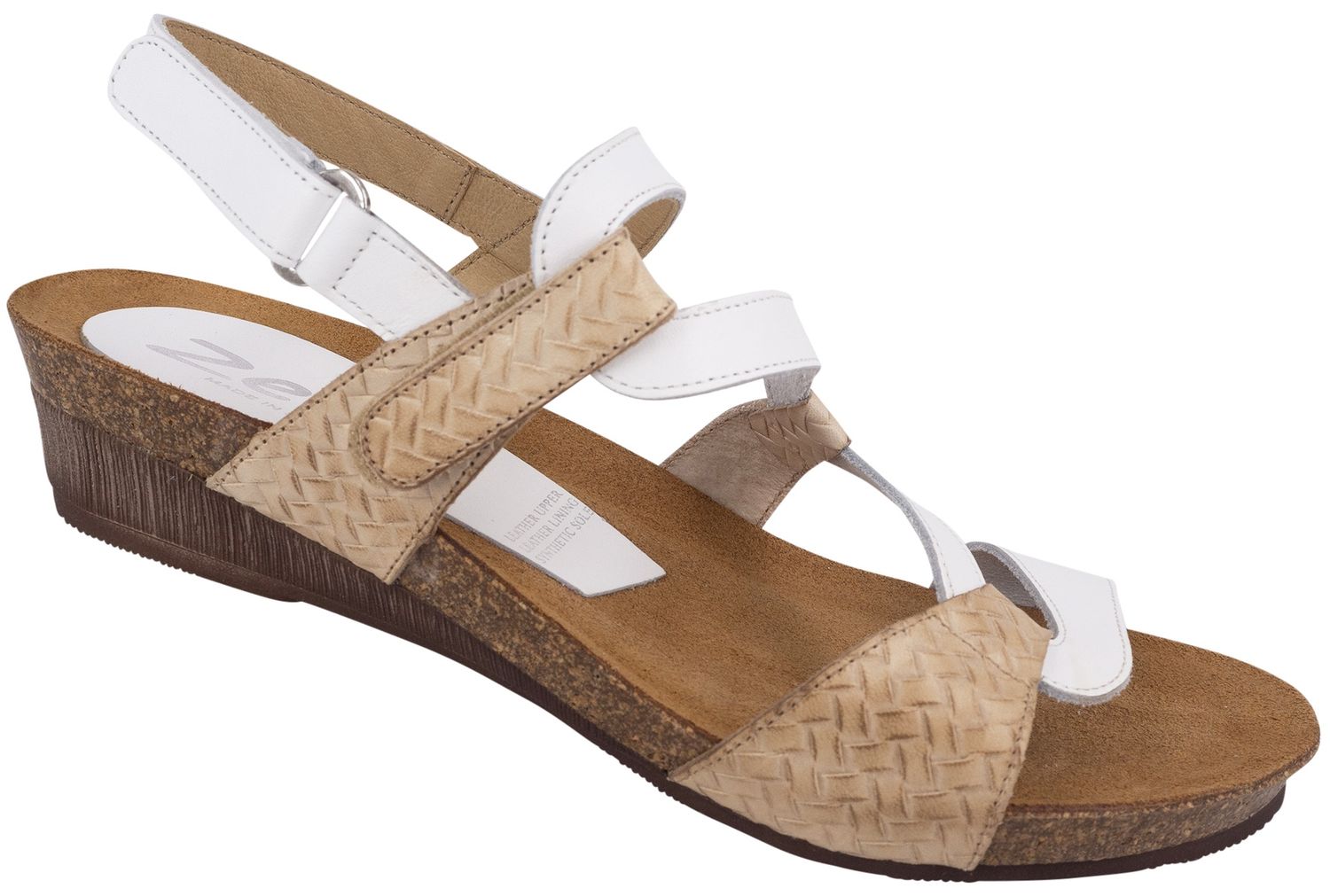 Zeta - Osina, Colour: Vaq. Blanco/Beige, Size: 36