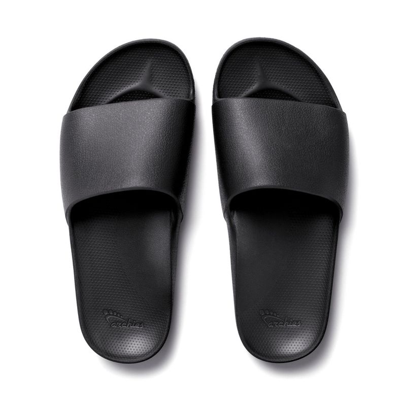 Archies - Arch Support Slides Black