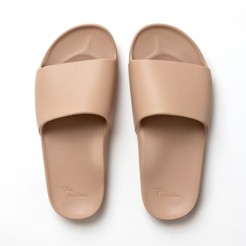 Archies - Arch Support Slides Tan