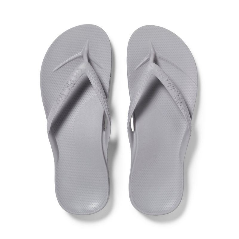 Archies - Arch Support Thongs Grey