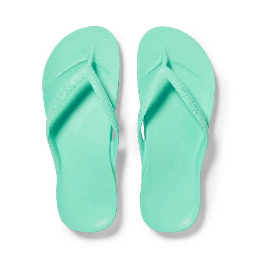 Archies - Arch Support Thongs Mint